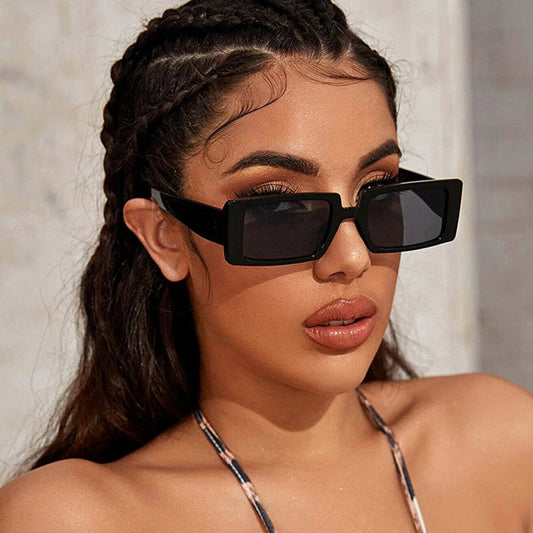 Casual Daily Solid Patchwork Sunglasses